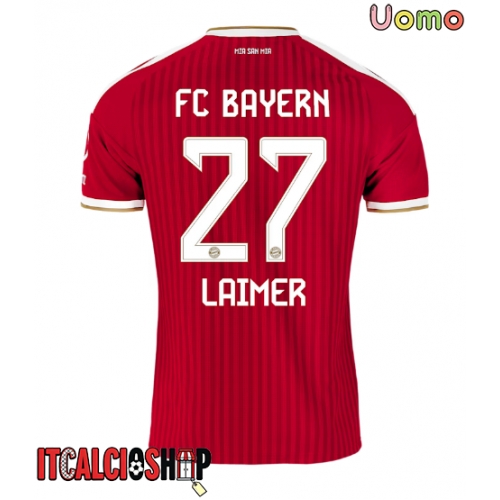 Bayern Munich Konrad Laimer #27 Prima Maglia 2026-27 Manica Corta